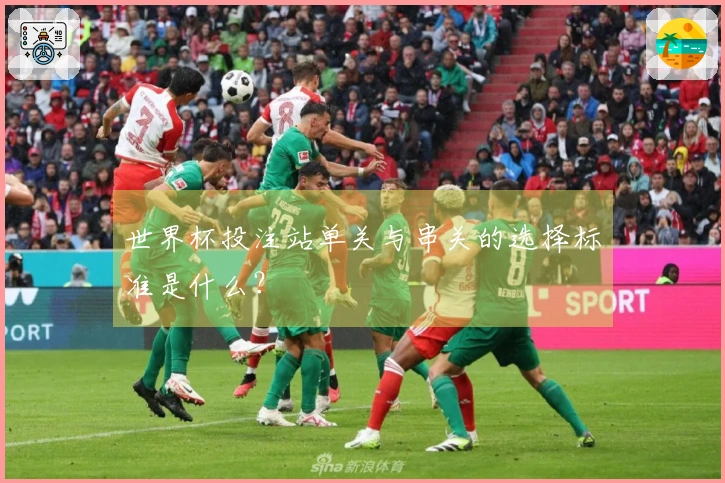 世界杯投注站单关与串关的选择标准是什么？